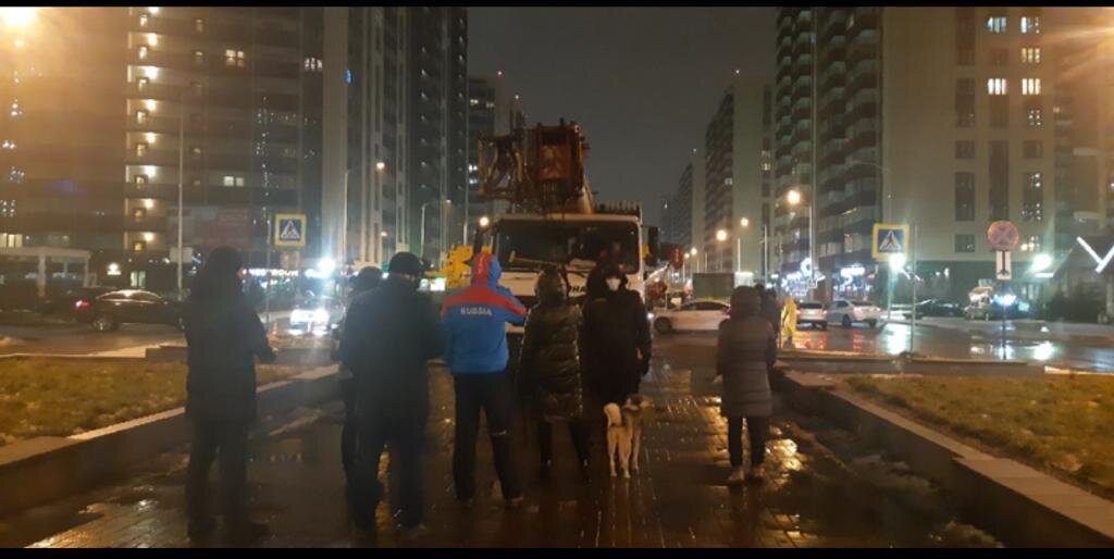 Жители Мурино вышли в пикет