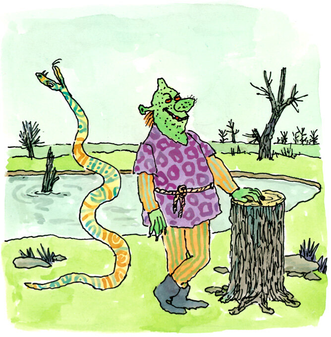 "Shrek!" by William Steig (publ. Farrar, Straus and Giroux, 1990)