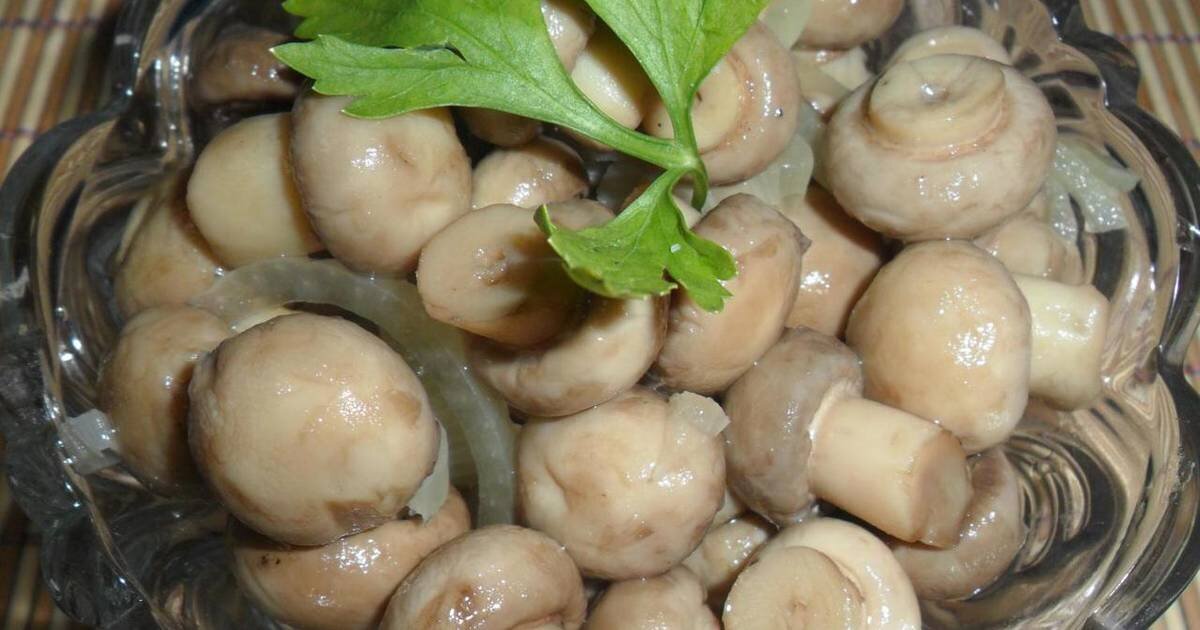 Маринованные шампиньоны