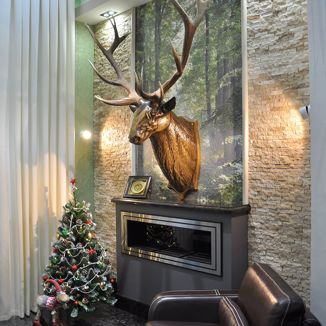 новогодняя елка в центре восстановления здоровья Грани Алтая в Москве