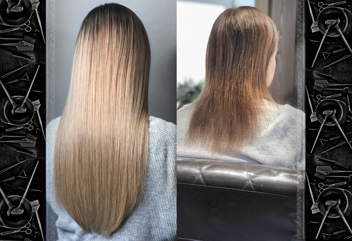 Натуральные волосы и нарощенные. Как лучше? Фото взято из соцсетей