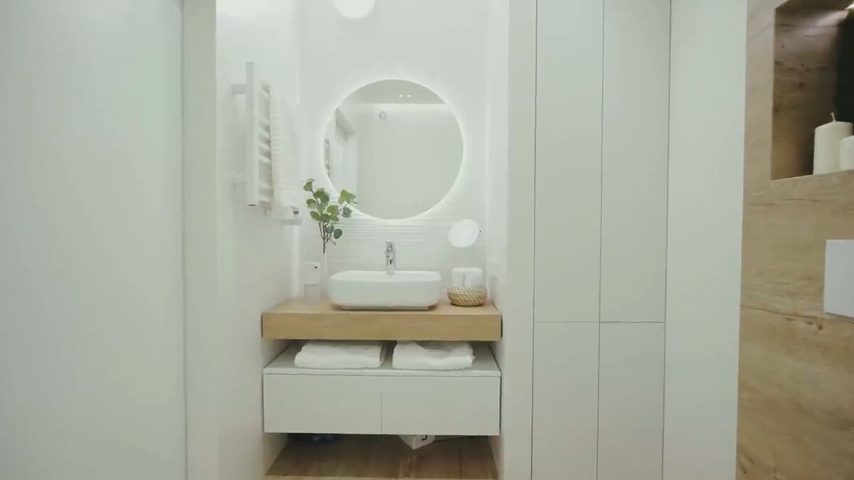 Белая ванная комната – мода и практичность?