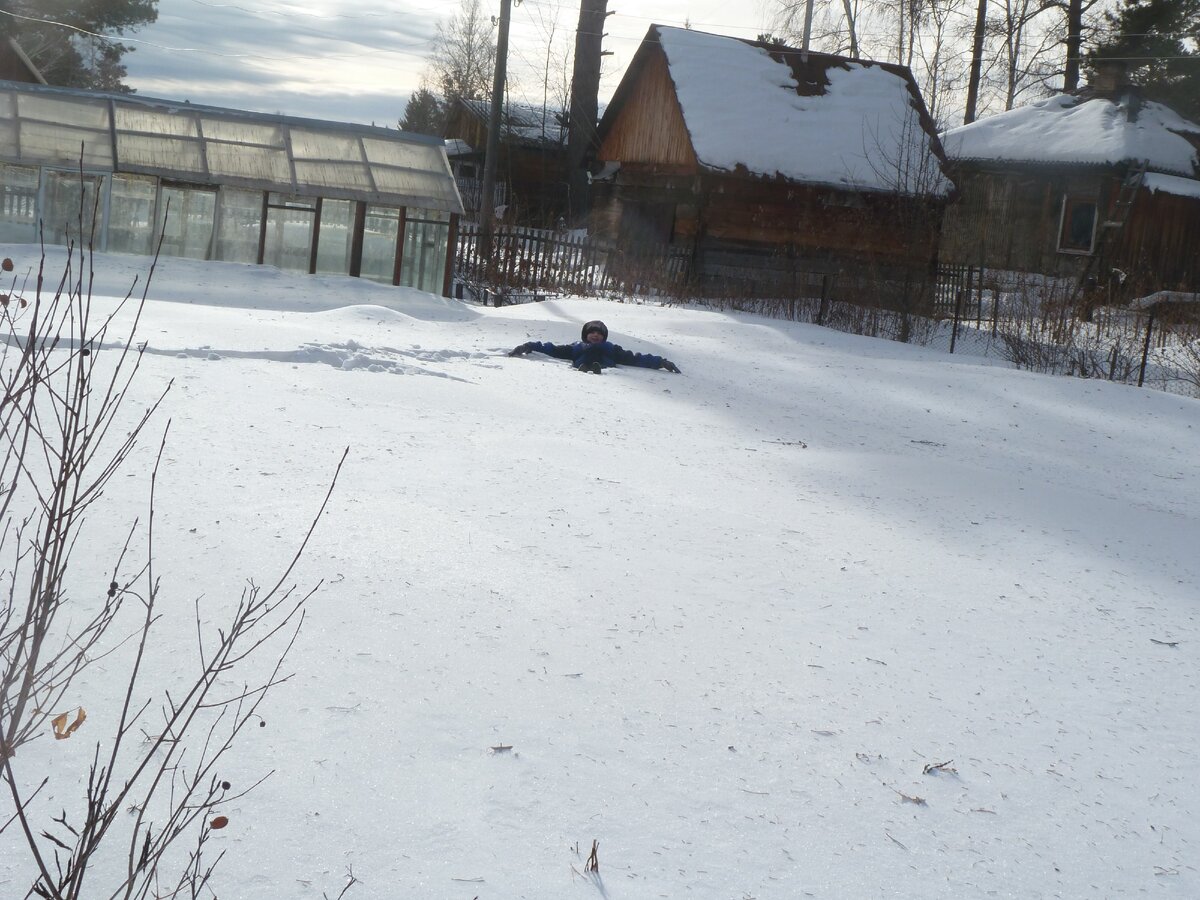 Много снега - много света!