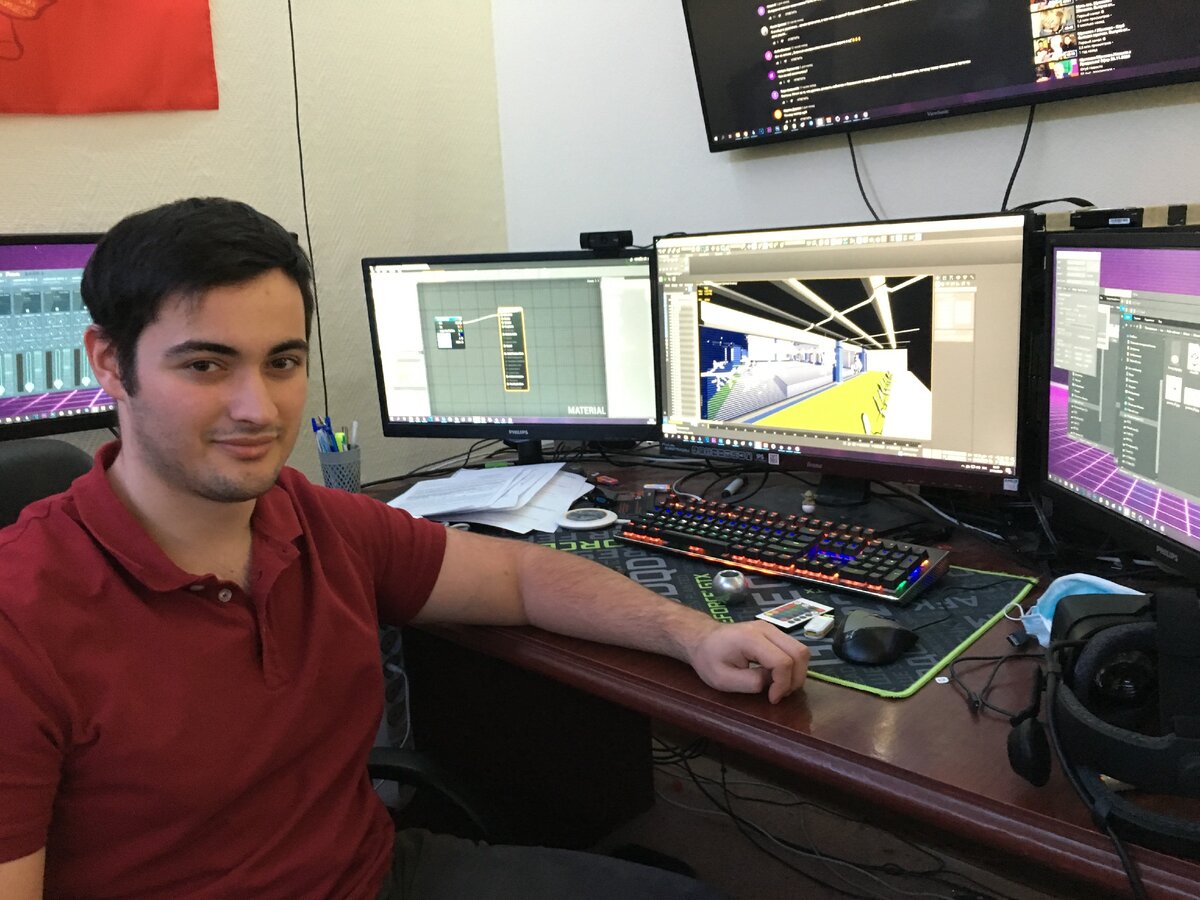 Руководитель Лаборатории виртуальной и дополненной реальности Лев Теряев