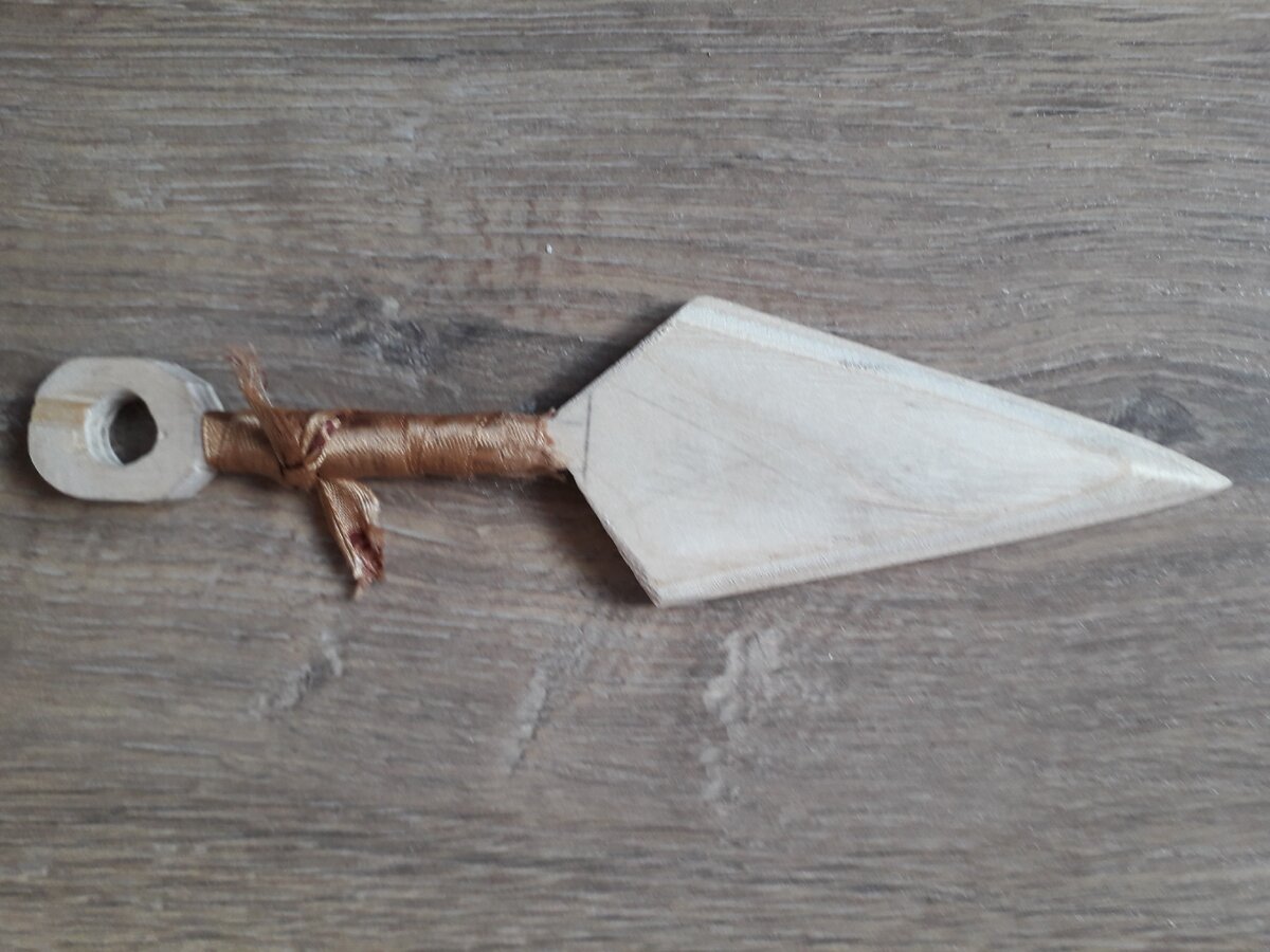 Я сделал Кунай из Аниме Наруто!