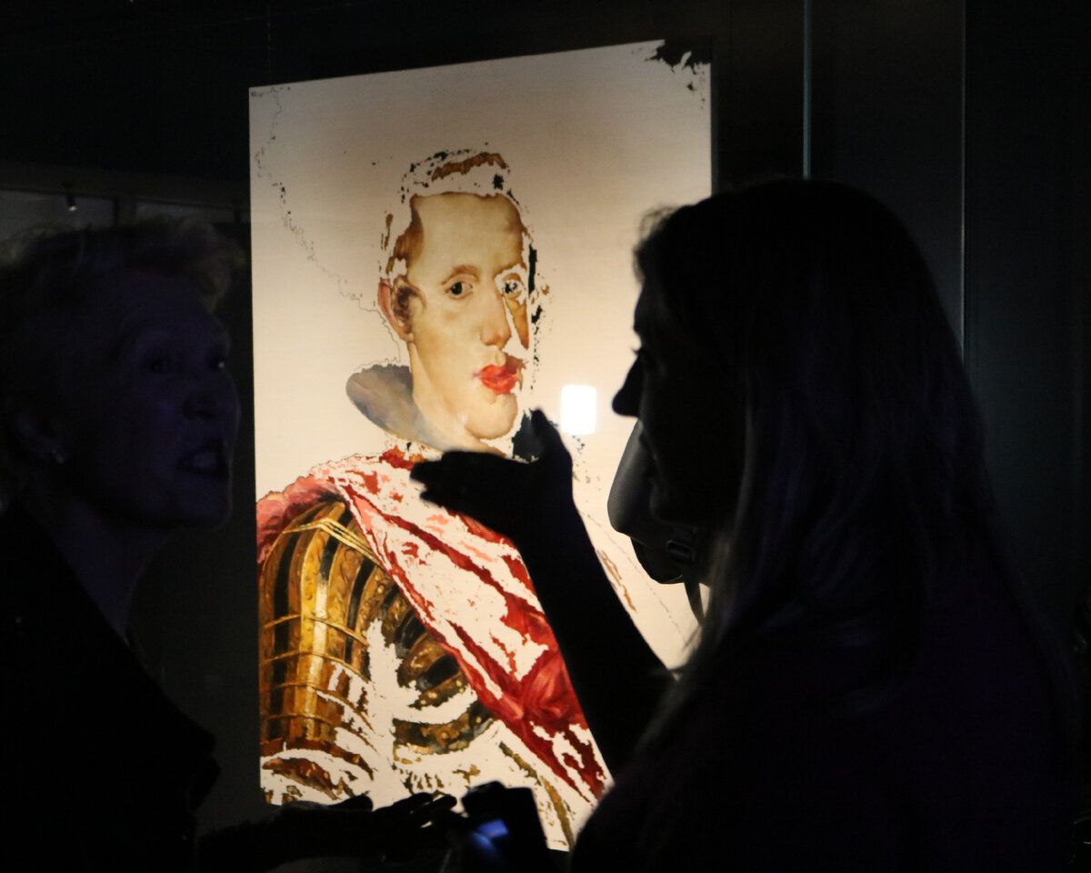 Подземный музей. Александр  Жерноклюев. «Исследования старых мастеров. Веласкес. Композиция 13». Фото: Art&Culrure Яндекс.Дзен