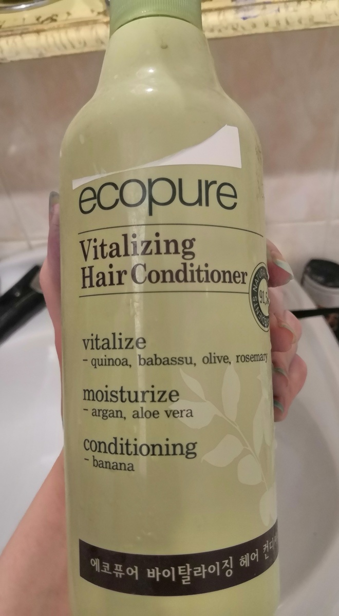 Кондиционер для волос Ecopure Vitalizing Hair Conditioner