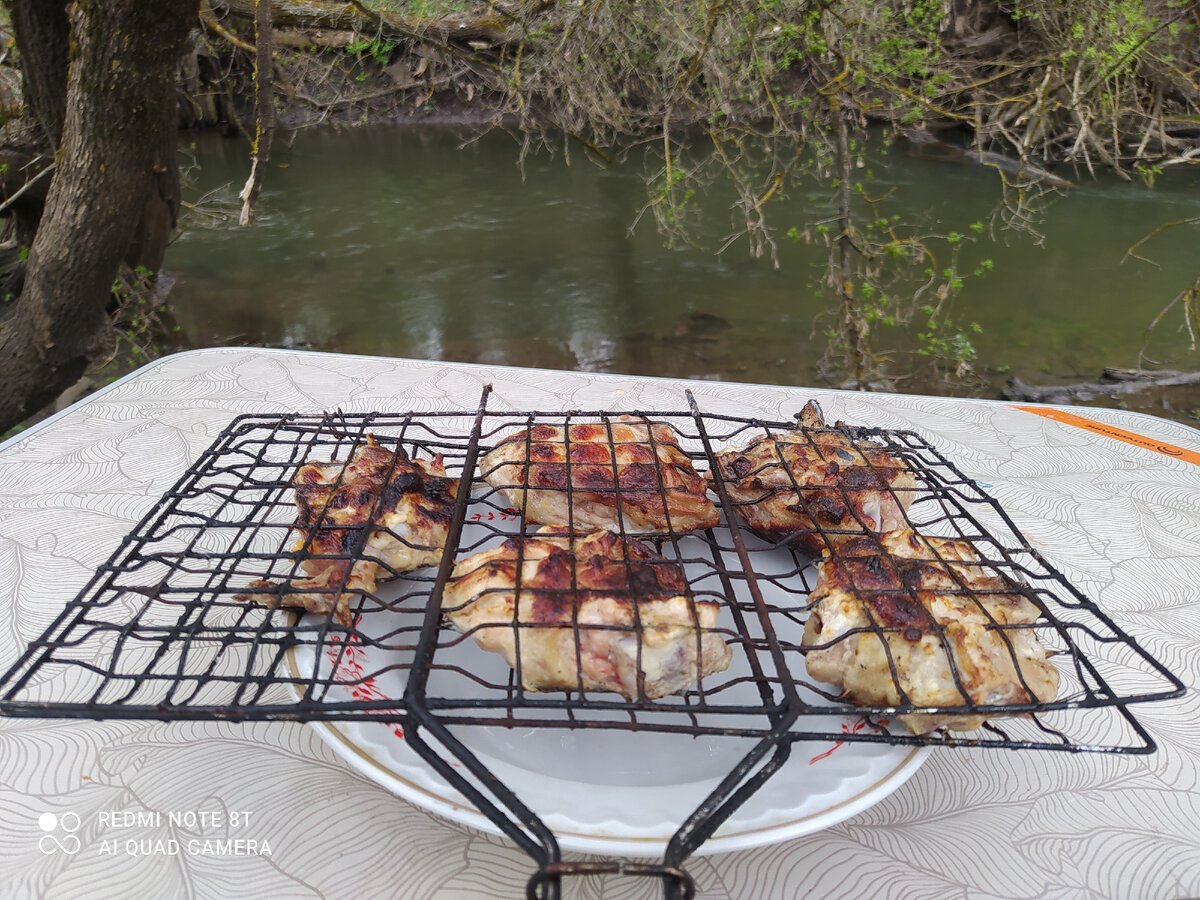 Мой куриный шашлычек