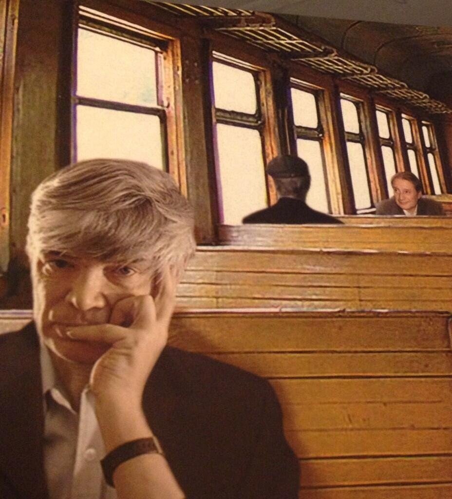 Ерофеев в подмосковной электричке