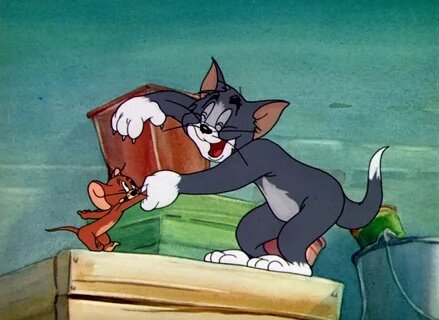кадр из мультфильма "Том и Джерри"