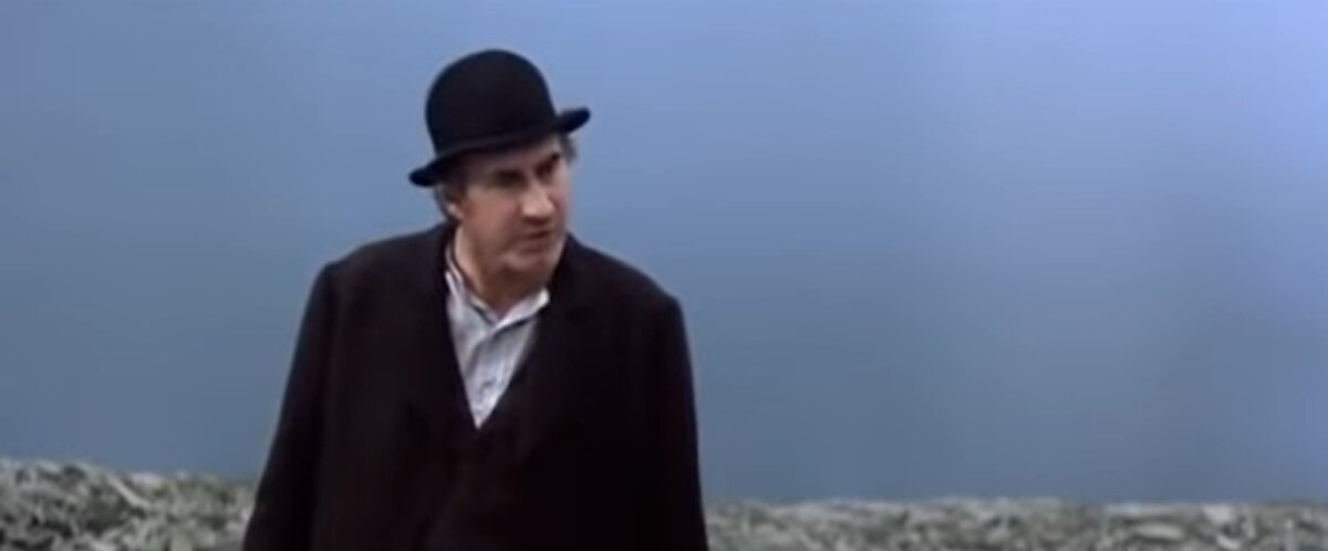 Кадр из фильма "В ожидании Годо" 