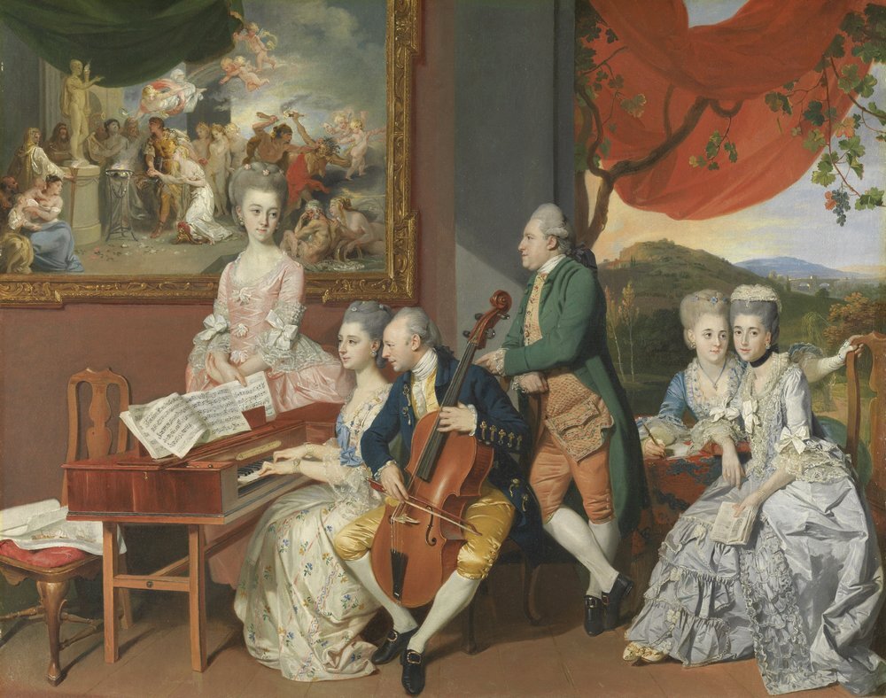 Европейская культура в xviii веке. Иоганн Цоффани 1733-1810. Johann Joseph Zoffany. Эпоха Просвещения музыканты Гайден. Уильям Хант музыканты эпохи Барокко.