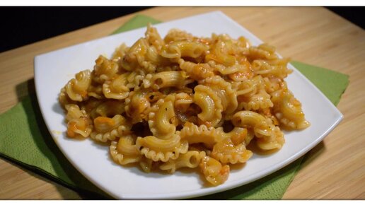 Дома только пачка макарон и ты думаешь, что ничего вкусного из этого не ...