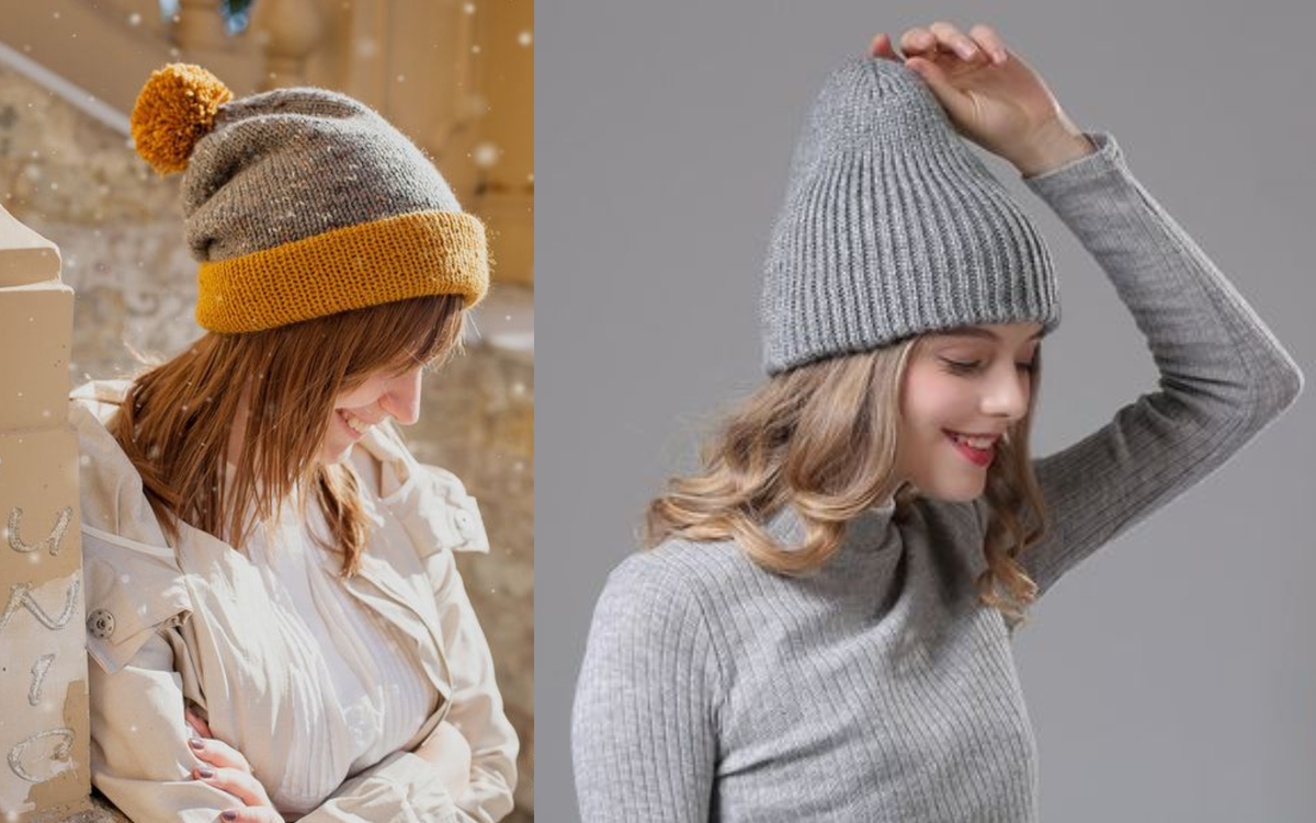 Купить детские зимние шапки с ушками 
