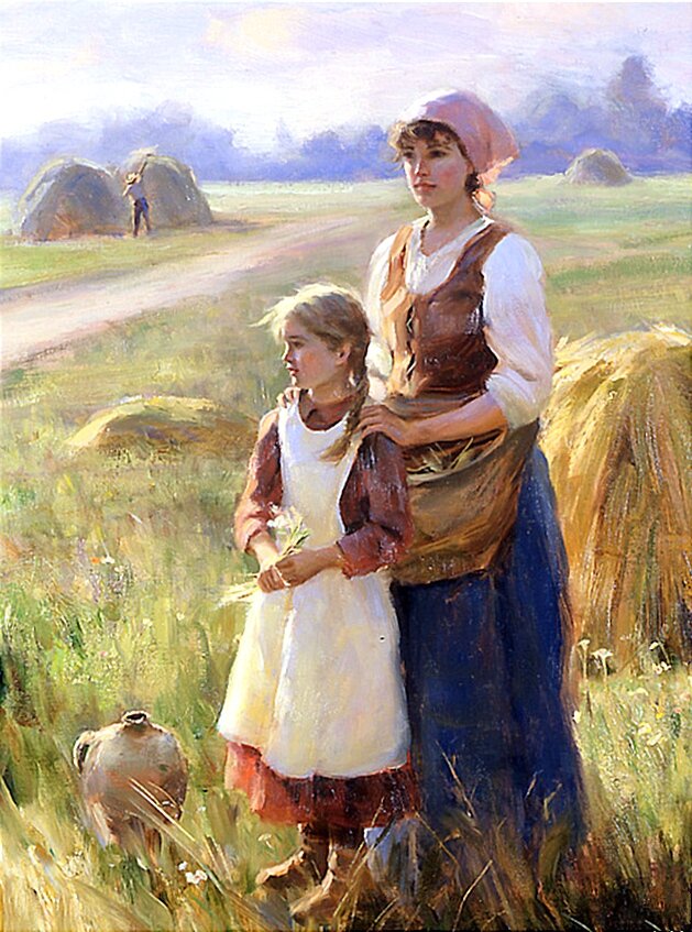 Картина художника Грегори Фрэнка Харриса, сайт: liveinternet.ru, обработка автора