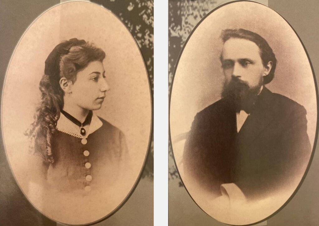 О.П. Флоренская и А.И. Флоренский