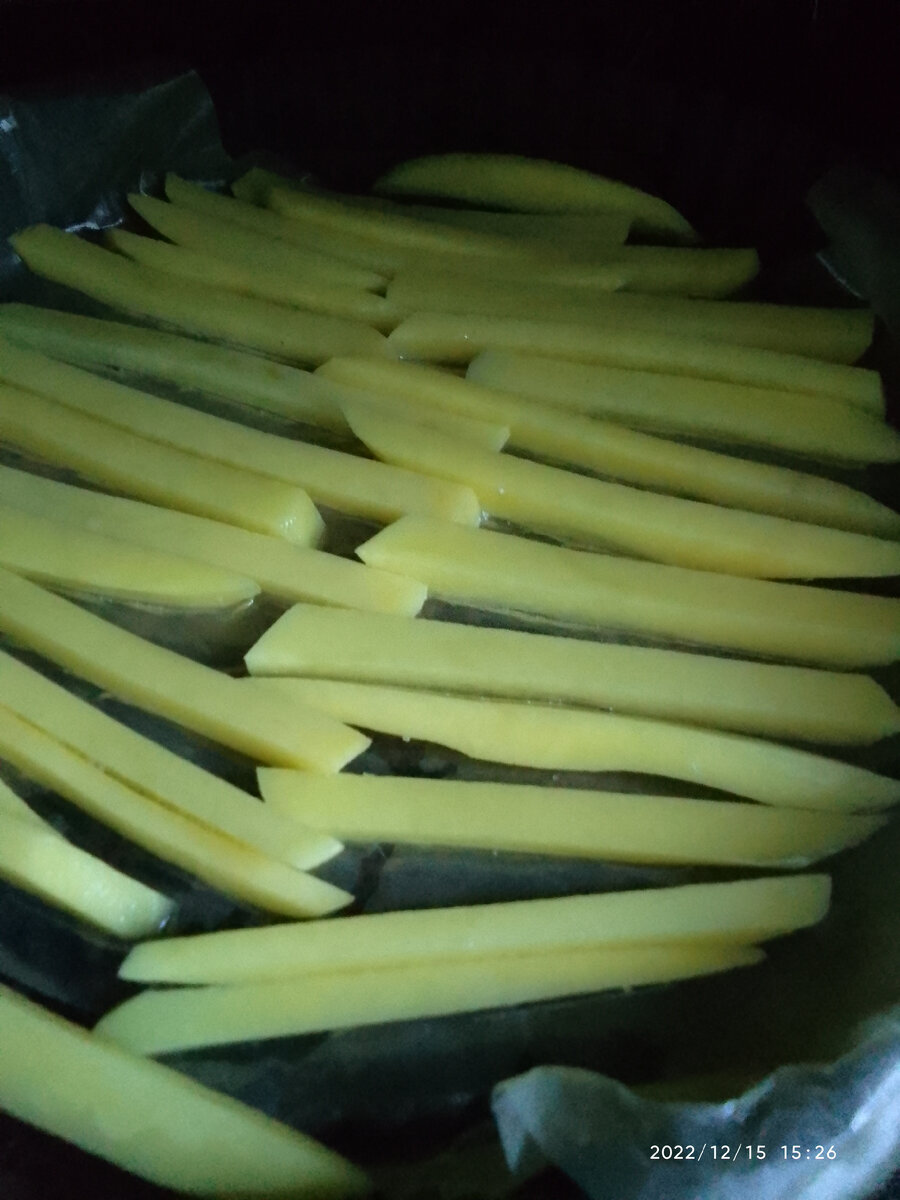 Отправила в духовку