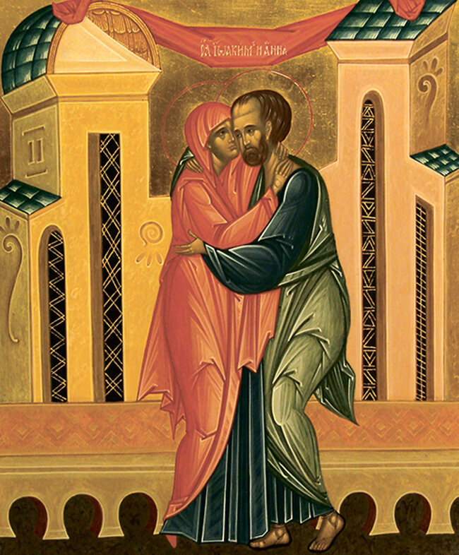 Зачатие святых праведных Иоакима и Анны