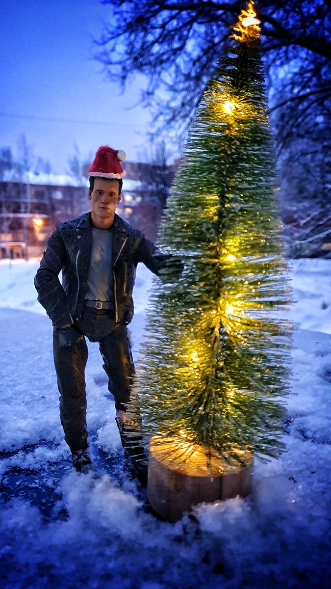 Джамшут Шварцнегерович поздравляет вас с Новым годом! :)