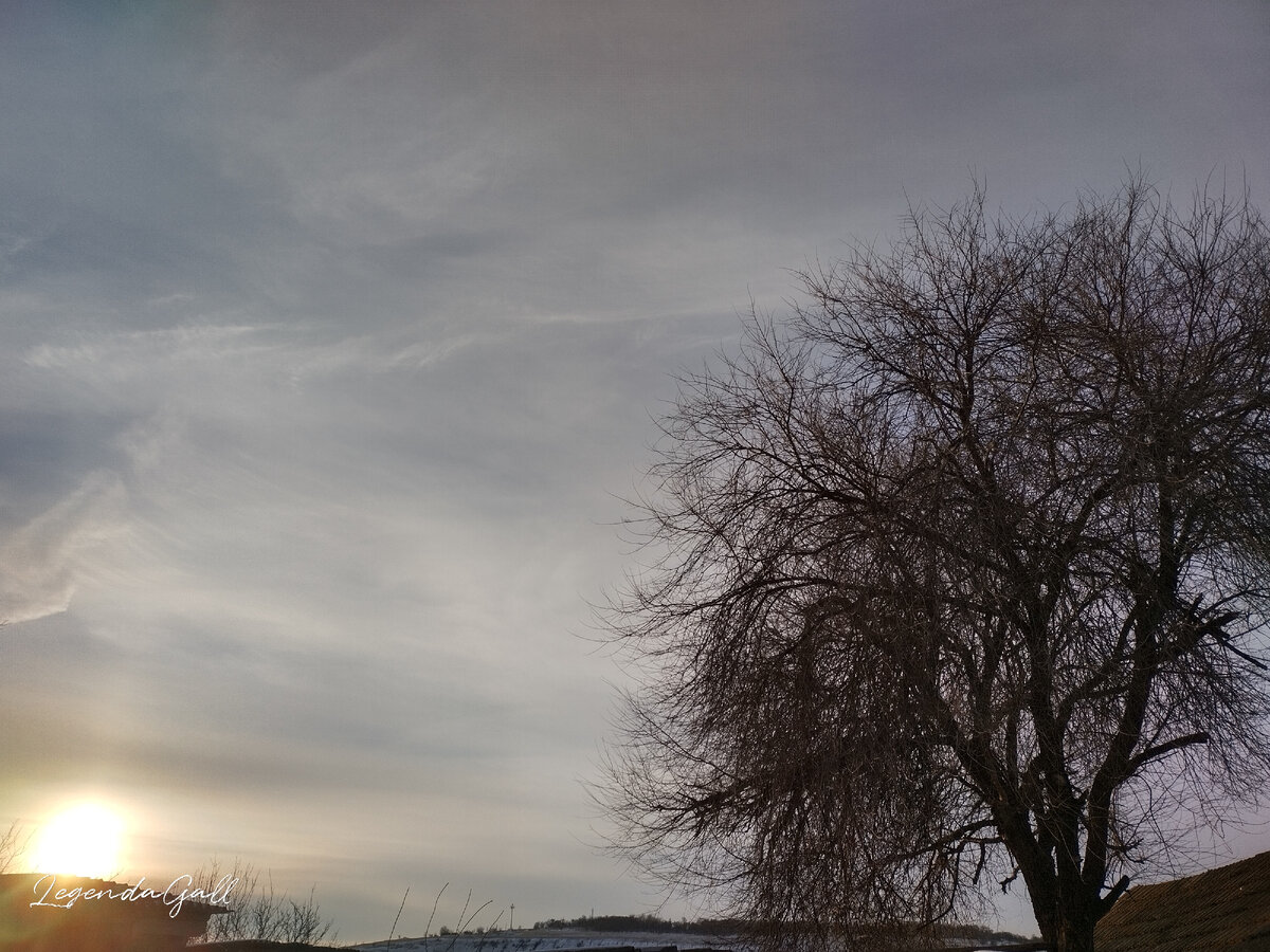 Вот такое солнышко у нас сегодня было