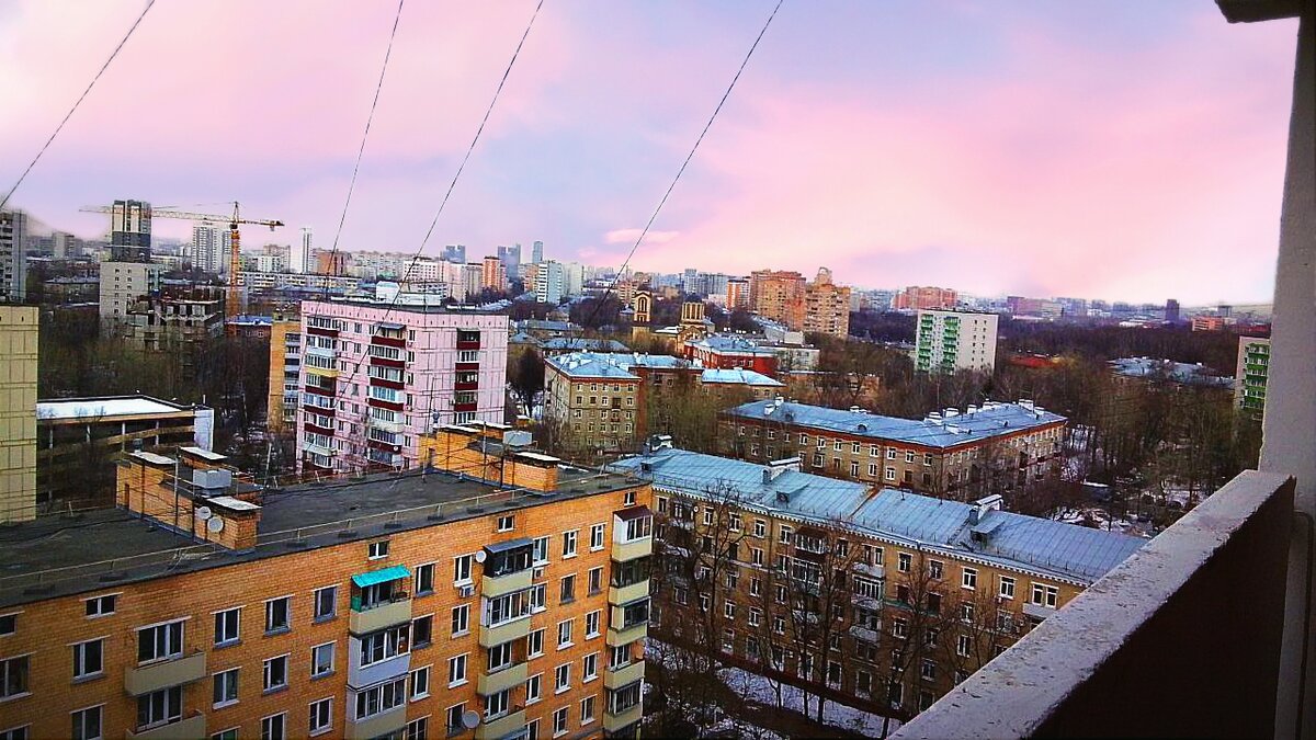 Конечно небо я слегка подкрасил. Так красивее)