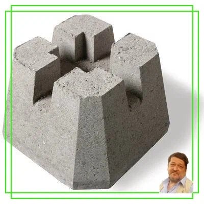 Опорный фундамент. Источник фото: https://clck.ru/32heau