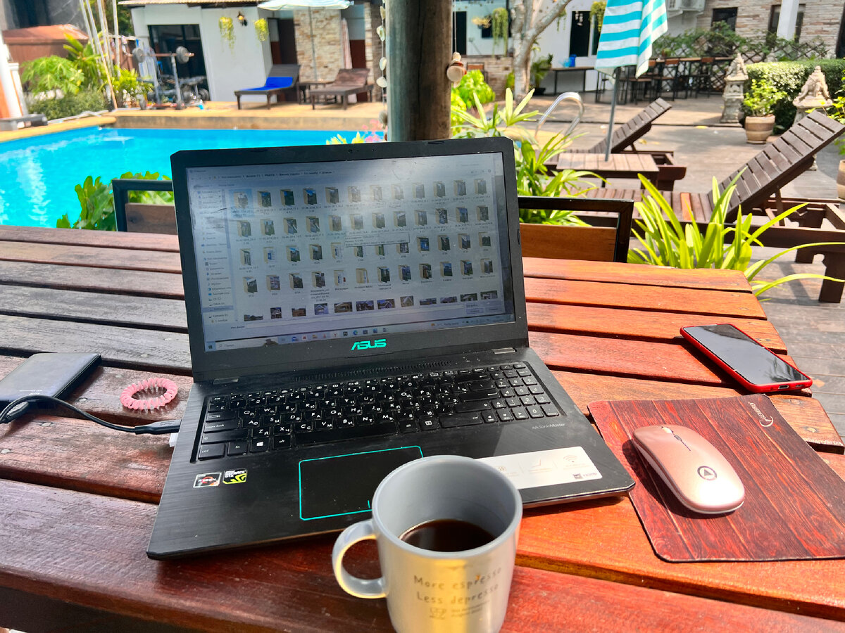 рабочее место мечты :)