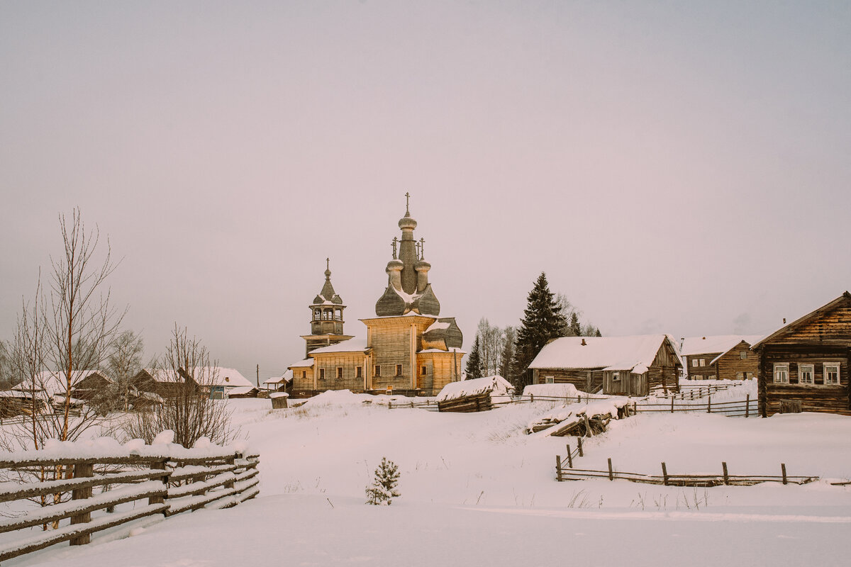 Деревня архангельское