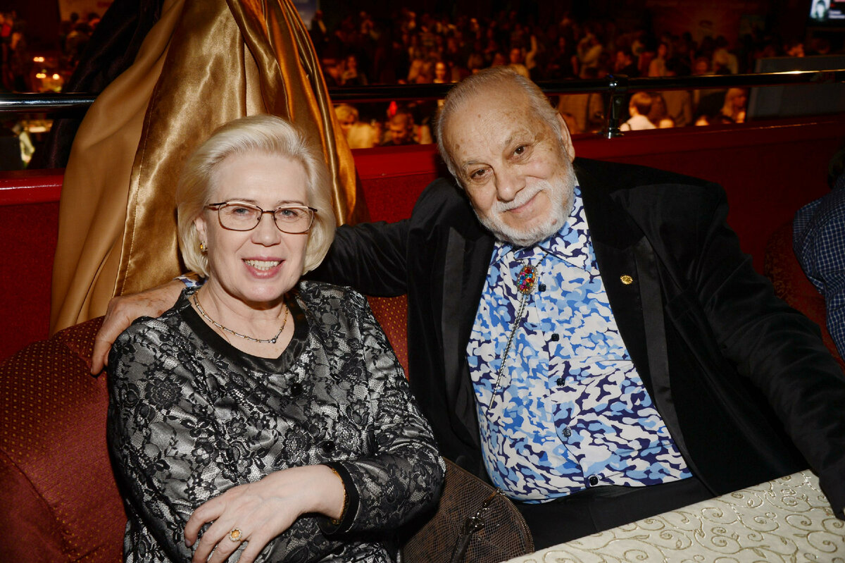 Бедрос Киркоров и Людмила Смирнова. Фото: Anatoly Lomohov/Russian Look/Global Look Press