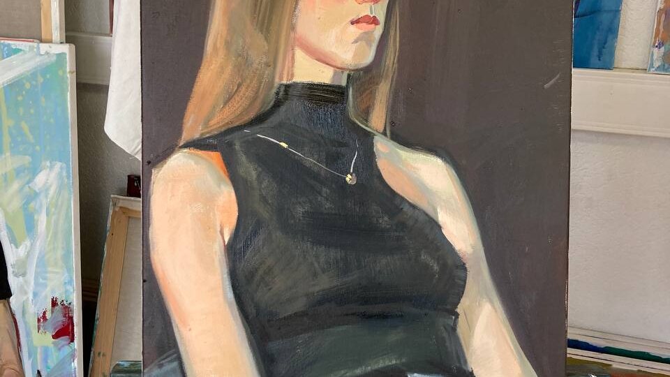 От эскиза к большому холсту - Анна Хопта