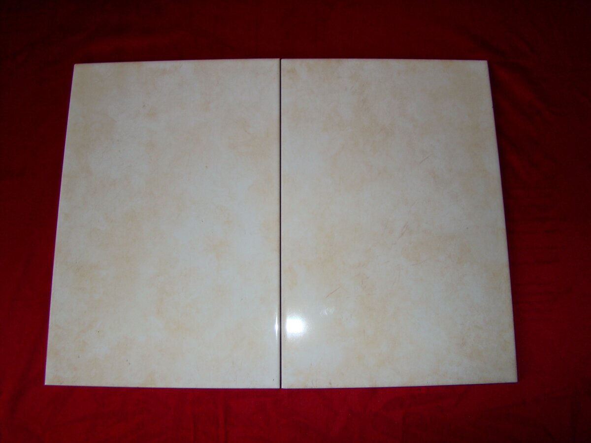 Проверяем цветовую гамму и размер плитки.