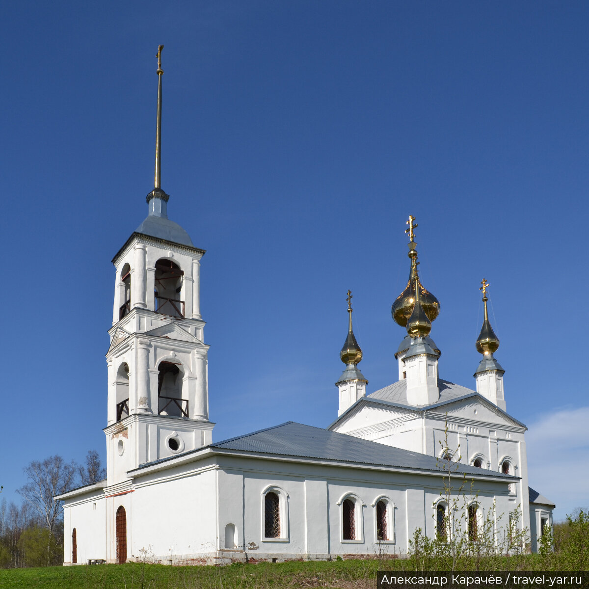 Церковь в селе Семеновское