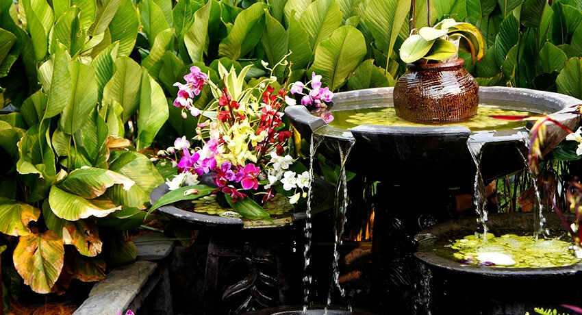 Фонтан своими руками на участке