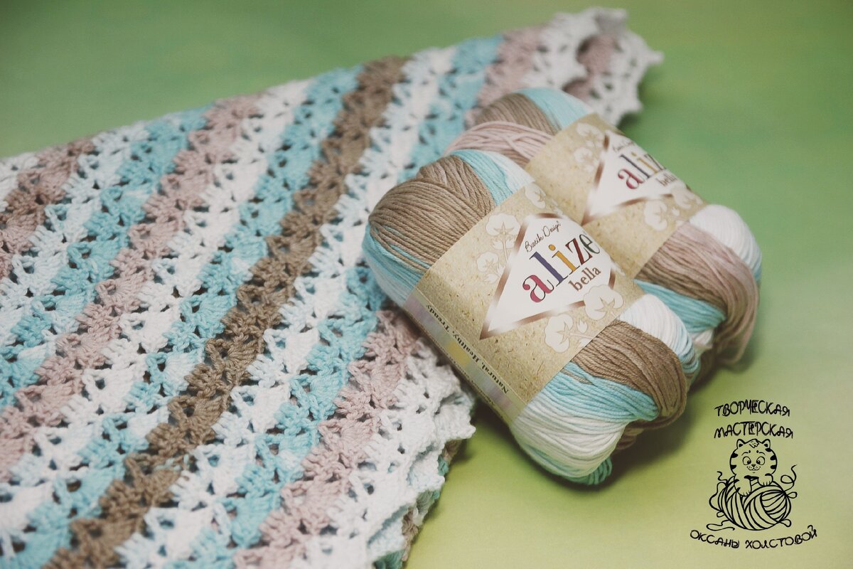 Пряжа  Alize bella Batik Design