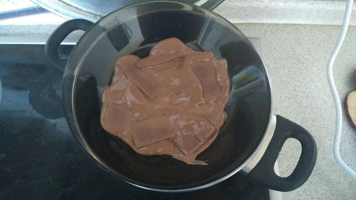 Растоплённый шоколад