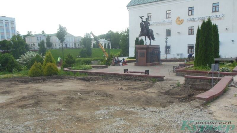 Памятник Ольгерду. Фото: Сергей Мартинович