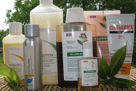 Аптечные препараты против сухости волос