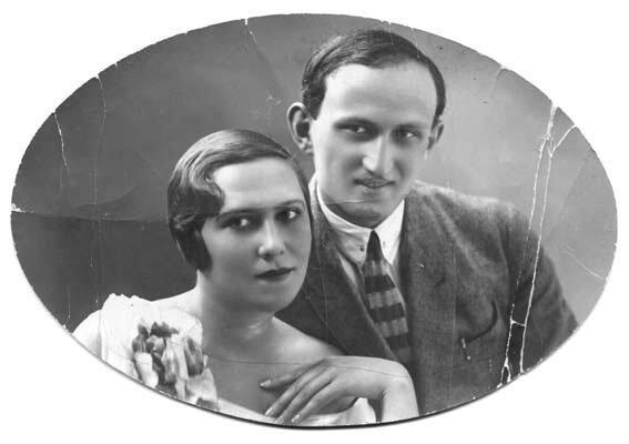 Владимир и Елена Поликовские, конец 20-х годов 20 века.