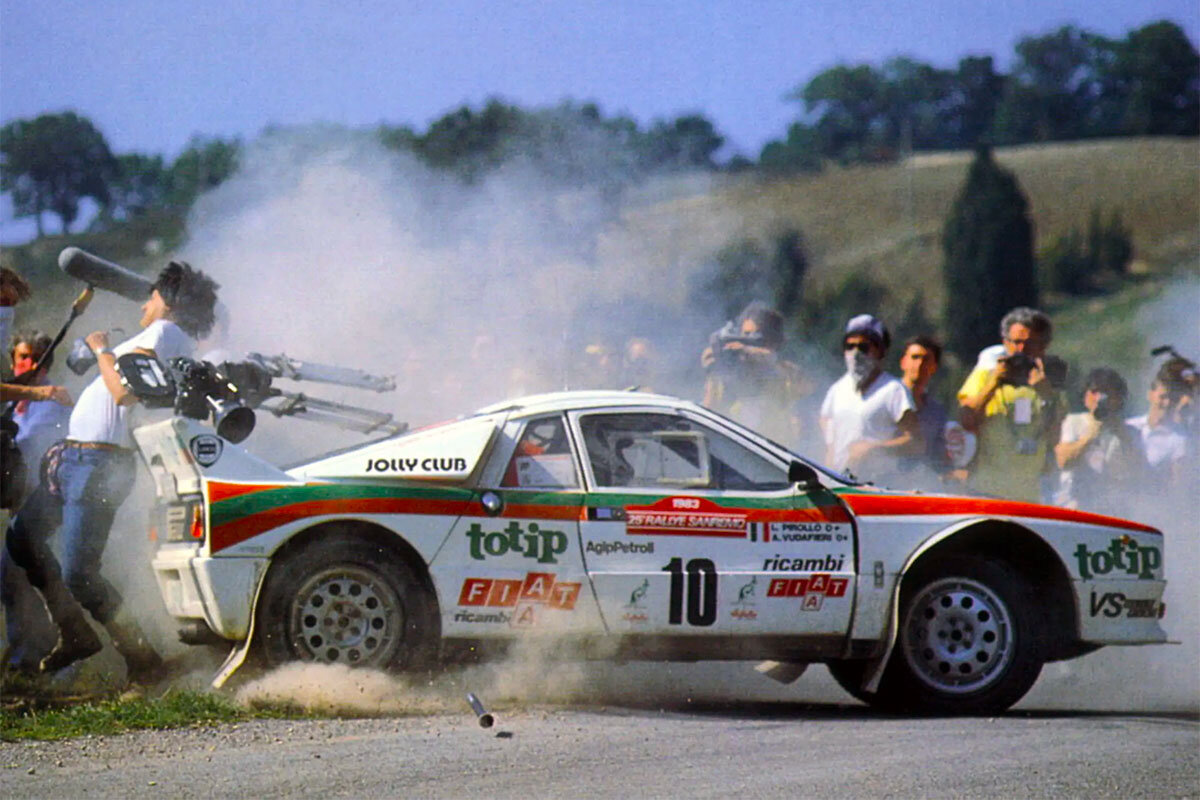 Audi quattro crash