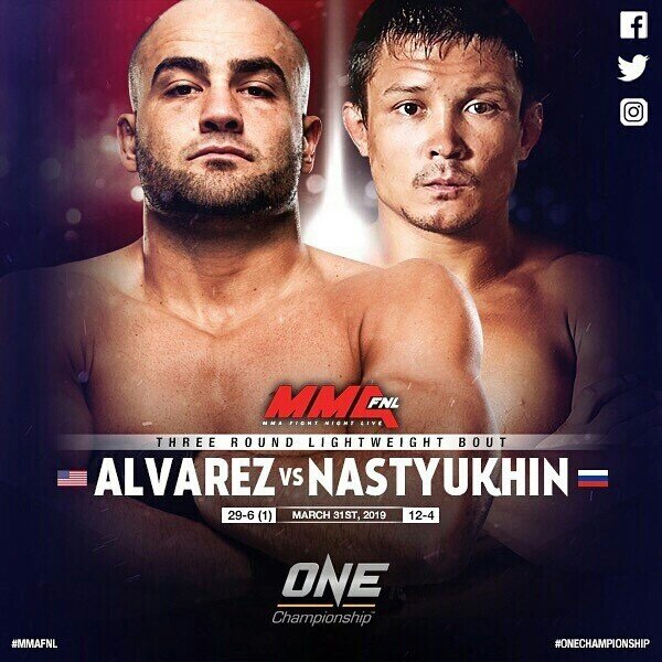Постер к поединку между Эдди Альваресом и Тимофеем Настюхиным