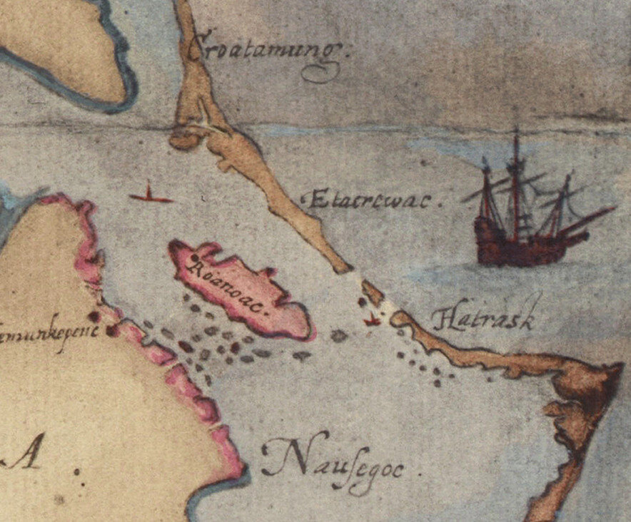 События, произошедшие в колонии Роанок, являются одними из ключевых в истории освоения Америки.-3