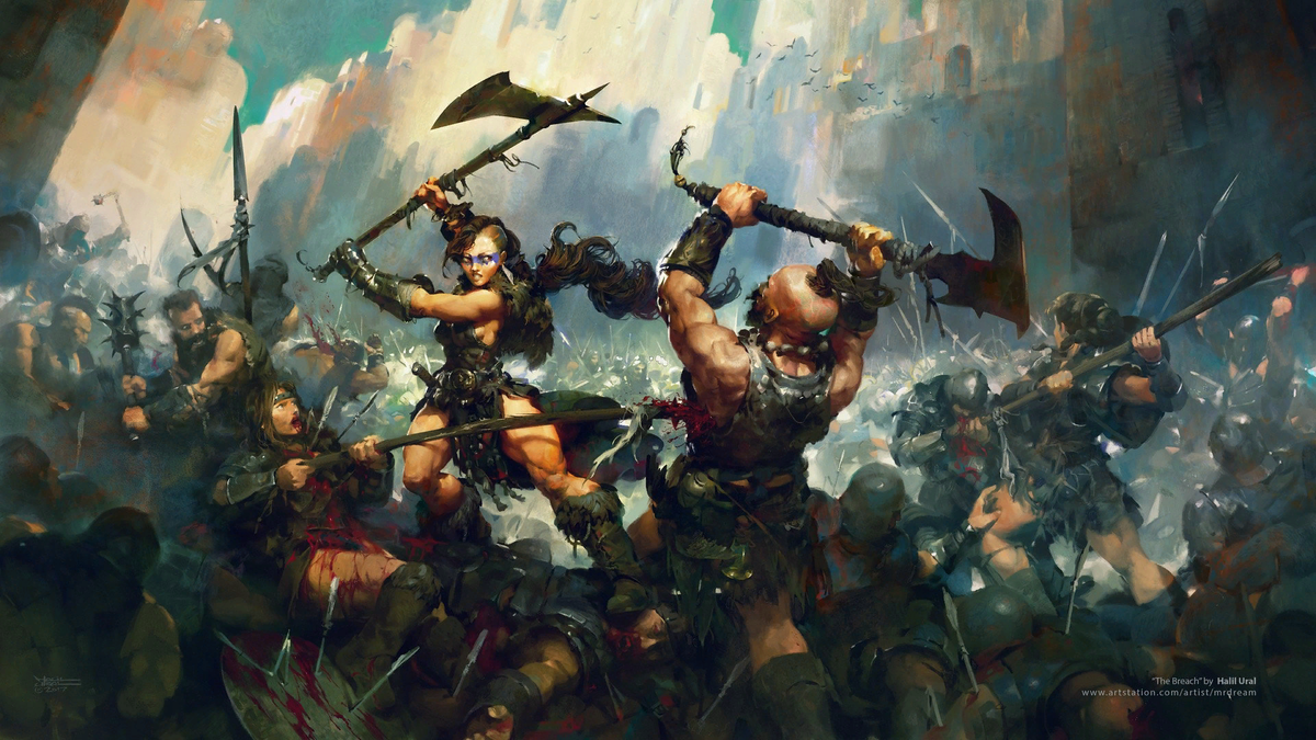 Не Рим, но атмосферно. Типичная соседская драка между алеманами и франками.