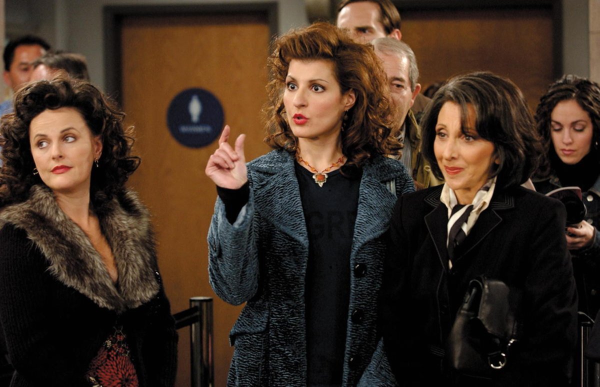 Кадр из сериала "Моя большая греческая жизнь", 2003 г.
