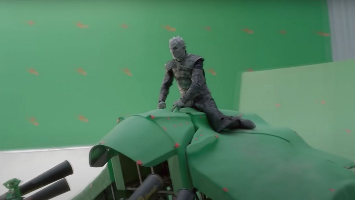 Король Ночи на своем ледяном драконе