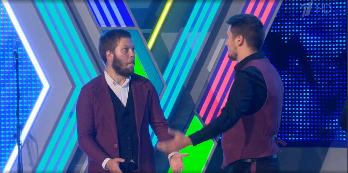 Реакция команды HD. г. Энгельс на объявление решения жюри (скриншот трансляции)