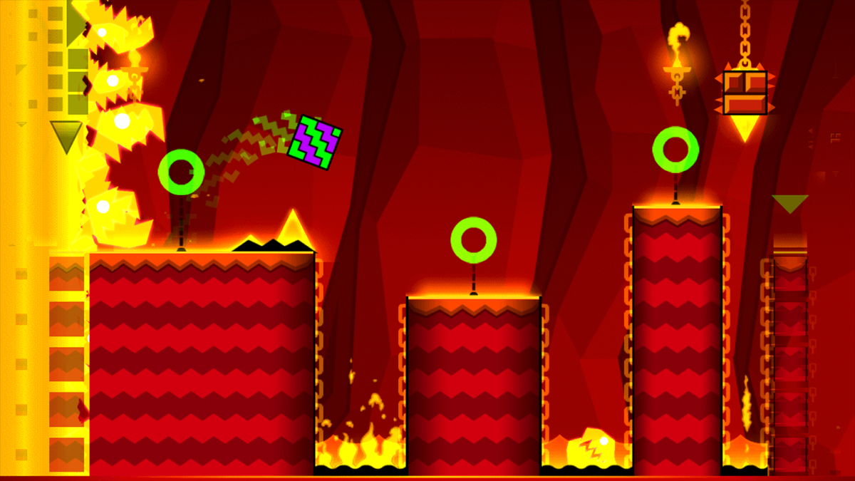 Geometry Dash опасная игра | Fire Fox | Дзен