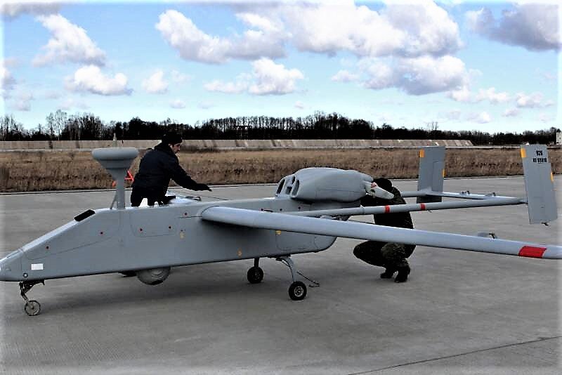 Подготовка к вылету БПЛА "Форпост" из состава МА Балтийского флота. Фото Минобороны РФ / mil.ru