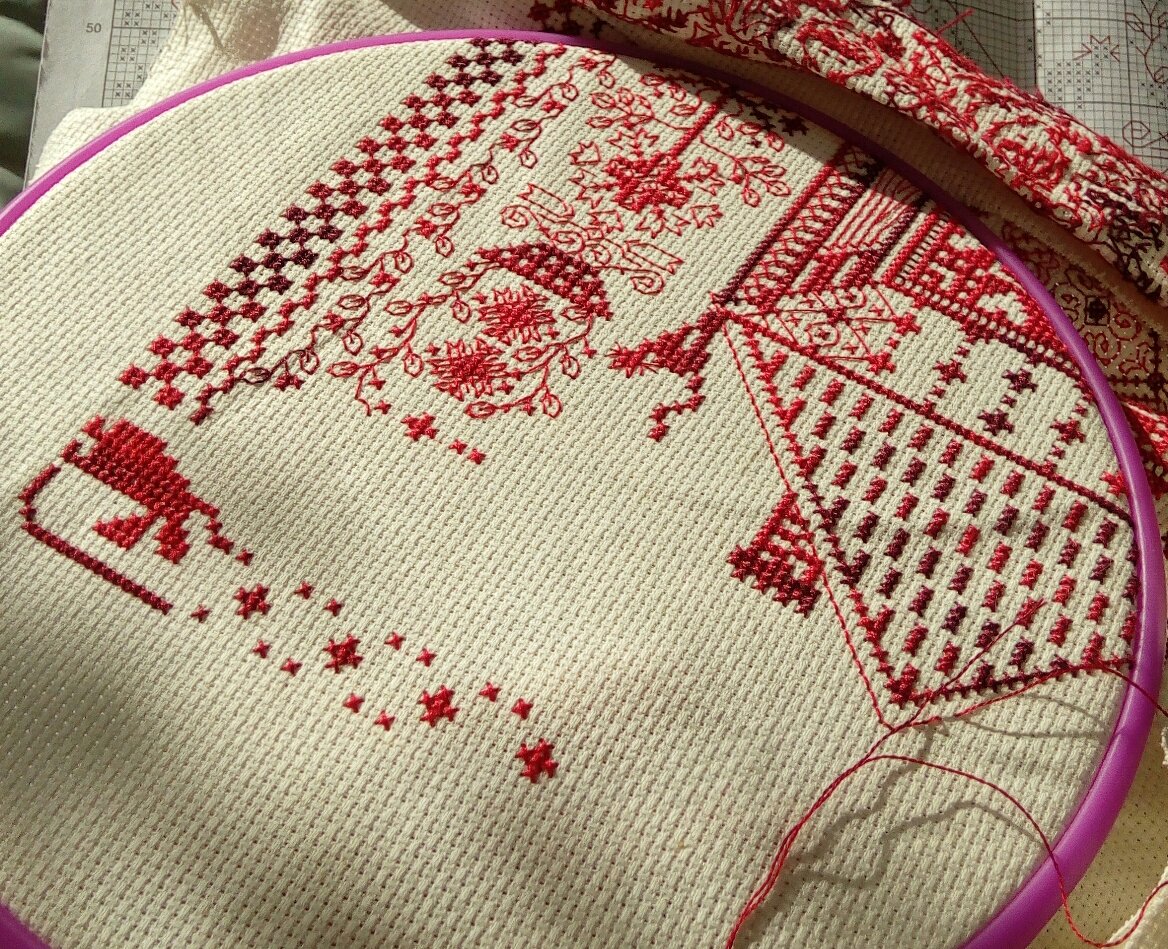 В процессе работы