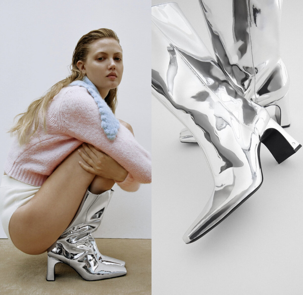 Zara, латекс - так тоже можно одеться в дождь