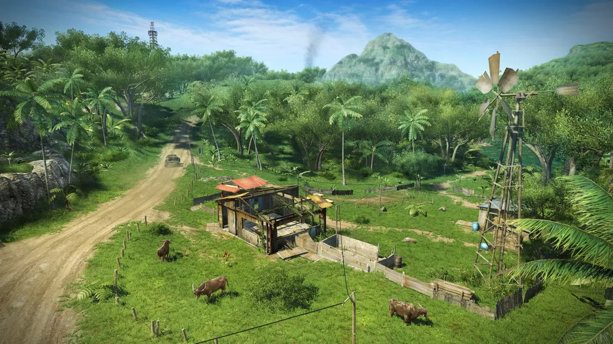 Игры пк с красивым миром. Джунгли фар край 3. Мир фар край 3. Far Cry 3 джунгли. Far Cry 3 Tropic Island Art.